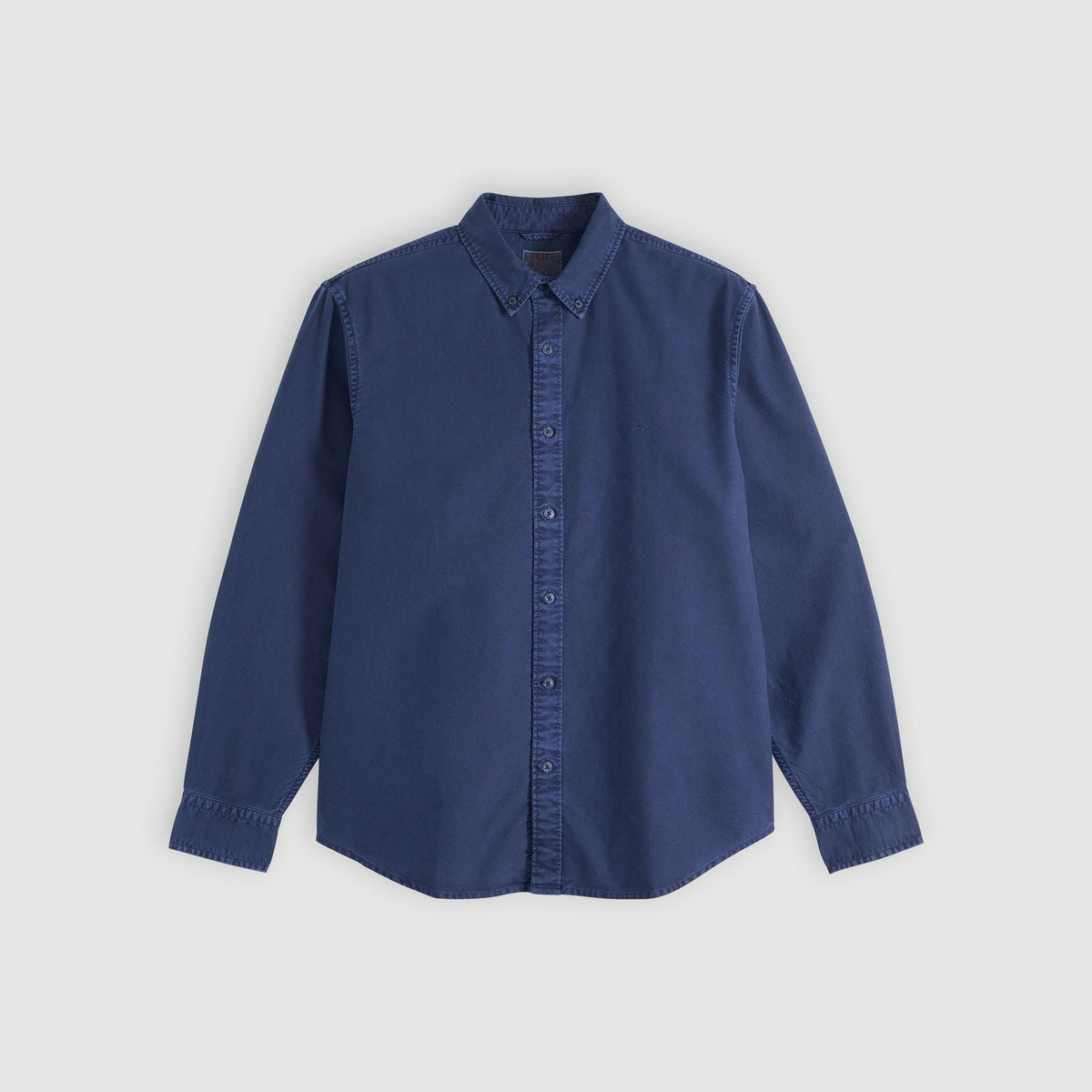 AUTHENTIC BUTTON DOWN BLUES - AUTHENTIC BUTTON DOWN MEDIEVAL BLUE GARMENT DYE