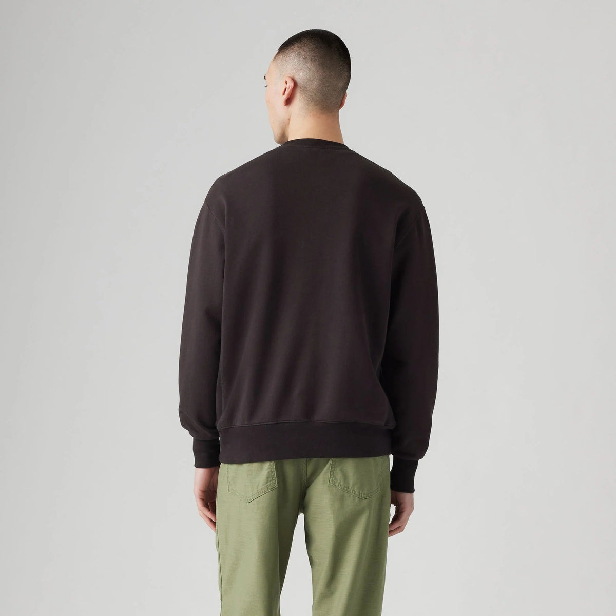 Levi's Authentic Crew Μαύρο