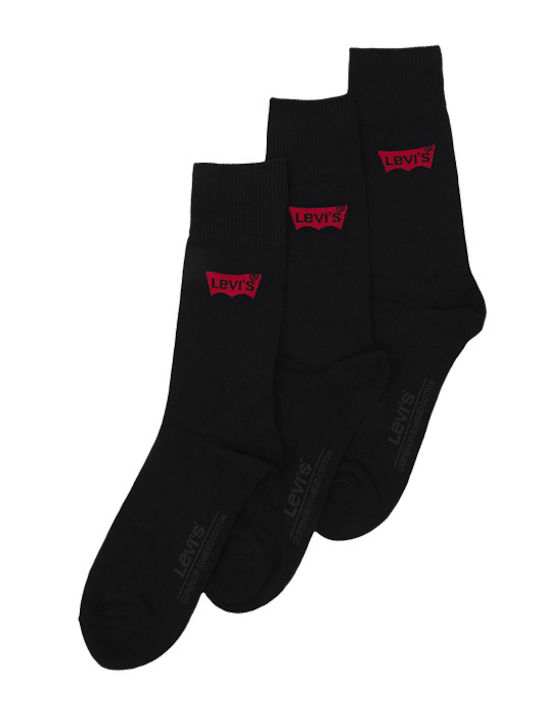 Levi's Regular Cut BW Logo Recycled Socks Μαύρο
