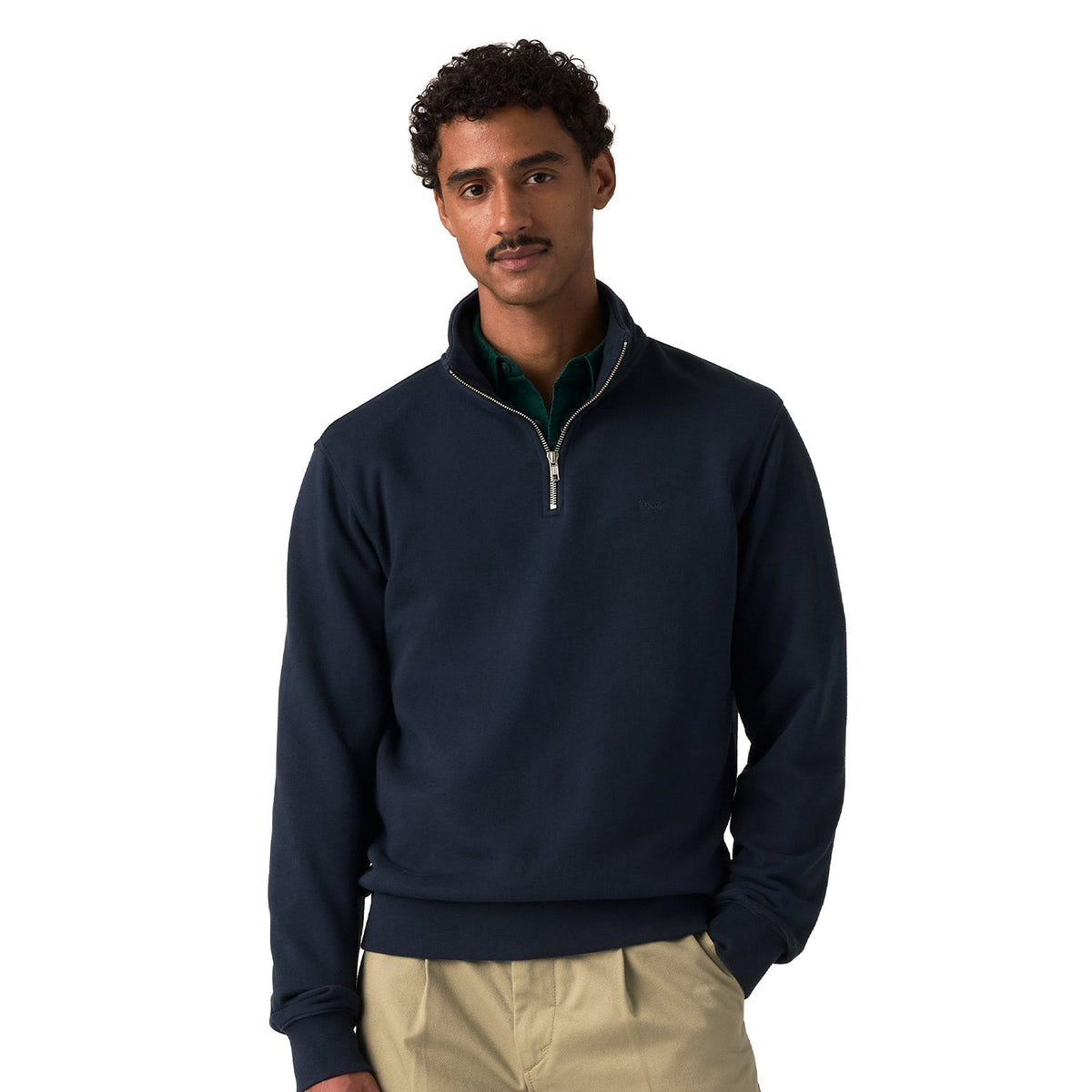 ORIGINAL HM 1/4 ZIP BLUES - ORIGINAL HM 1/4 ZIP NAVY BLAZER