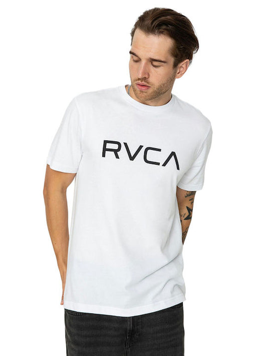 RVCA T-Shirt Λευκό Ανδρικό