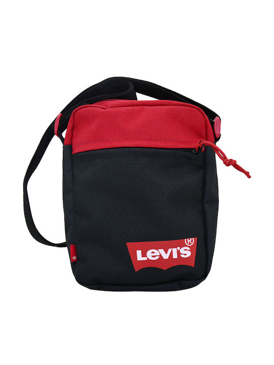 Ανδρική Τσάντα Ώμου / Χιαστί Κόκκινη