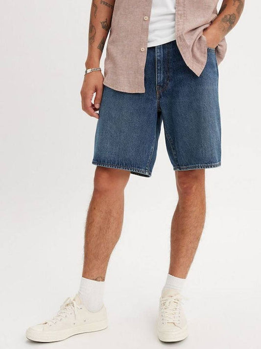 468 Stay Loose Shorts Dark Indigo - Worn In