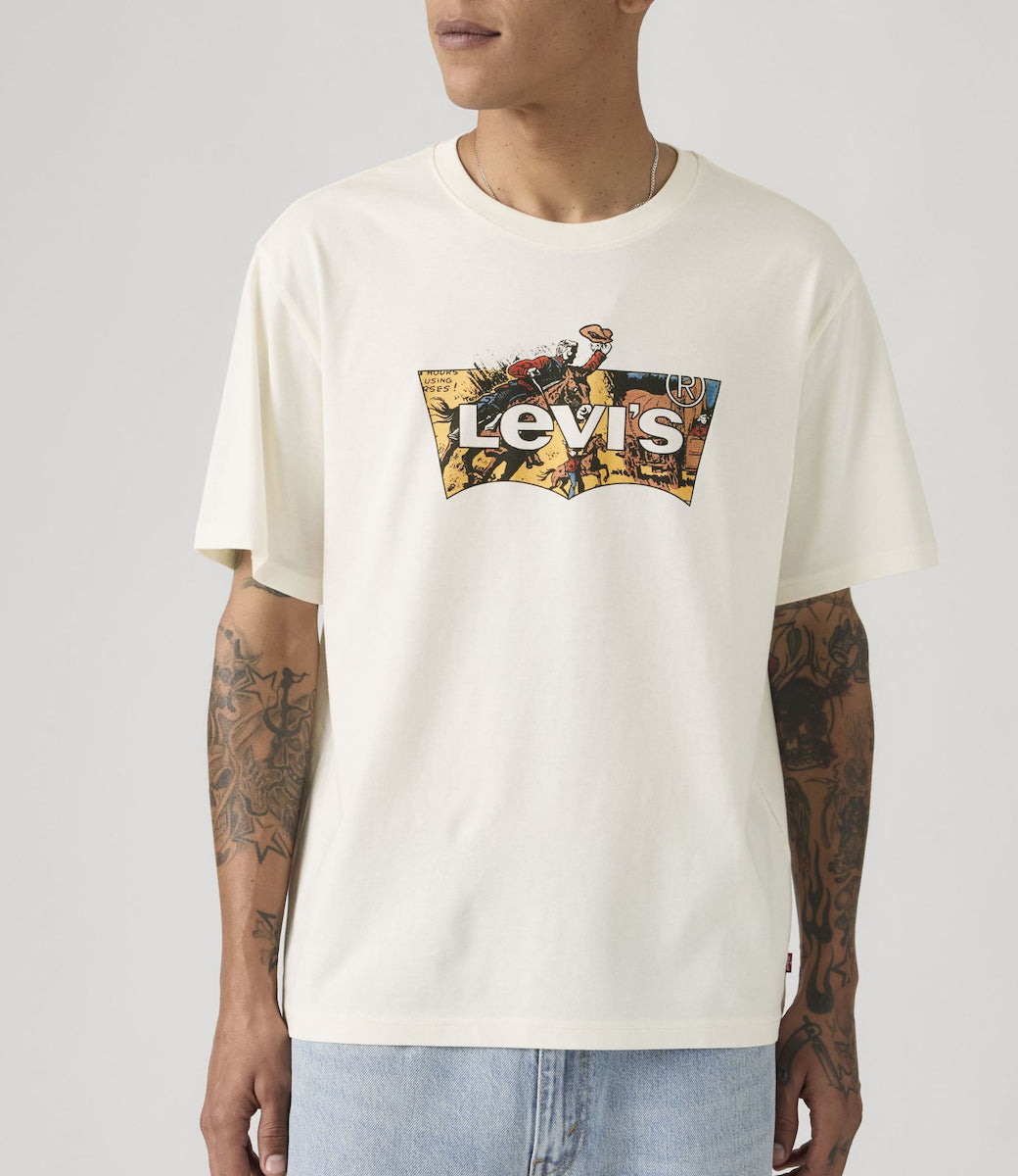 LEVI'S® M SS RELAXED FIT T-SHIRT TANS - 16143-2445 ECRU