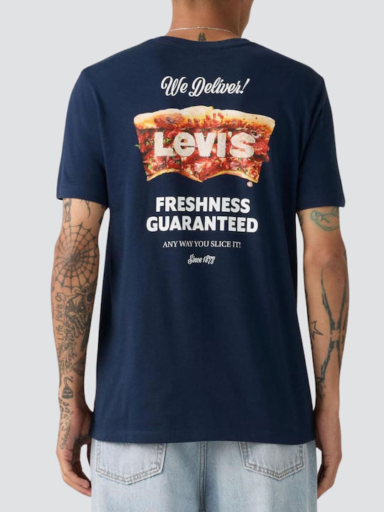 Graphic Crewneck Tee Blues