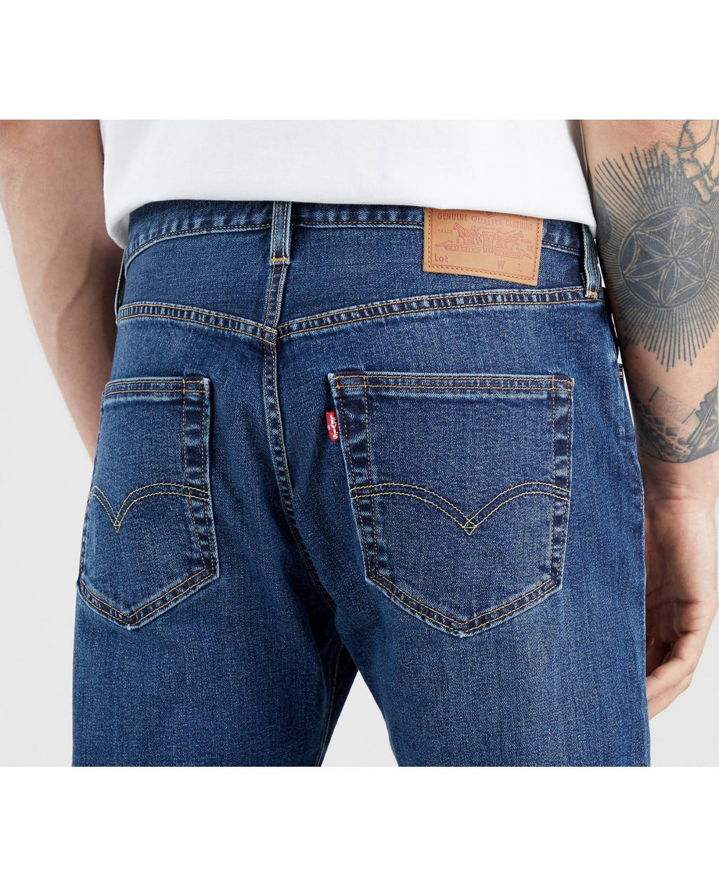 Levi's 501 Original Ανδρικό Μπλε Τζιν Παντελόνι 00501-3215