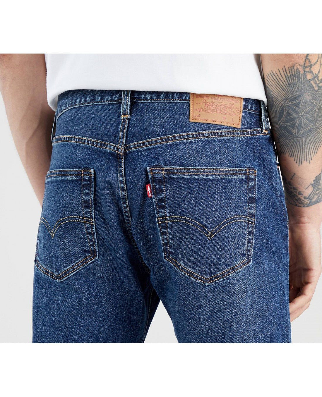 Levi's 501 Original Ανδρικό Μπλε Τζιν Παντελόνι 00501-3215