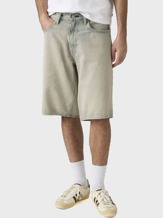 478 Baggy Shorts Light Indigo - Worn In