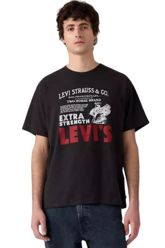 VINTAGE FIT GRAPHIC TEE BLACKS