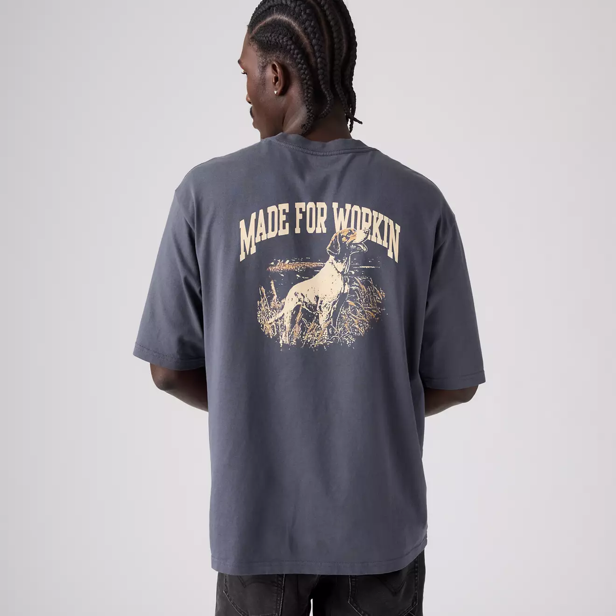 WW GR TEE GREYS - WW GR TEE MADE FOR WORKIN 1 PERISCOPE
