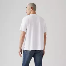 RED TAB VINTAGE TEE WHITE