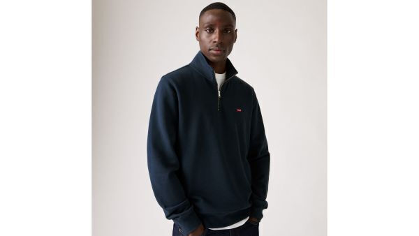 ORIGINAL HM 1/4 ZIP BLUES