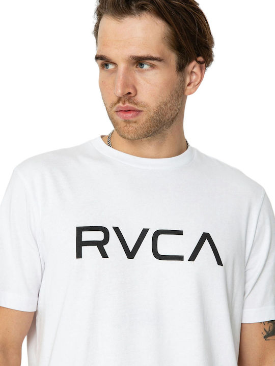 RVCA T-Shirt Λευκό Ανδρικό