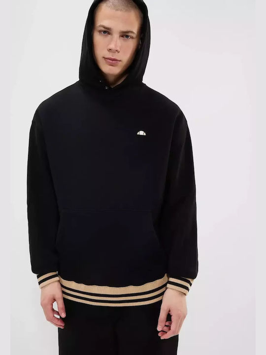 Ellesse Hoody Φούτερ με Κουκούλα Μαύρο