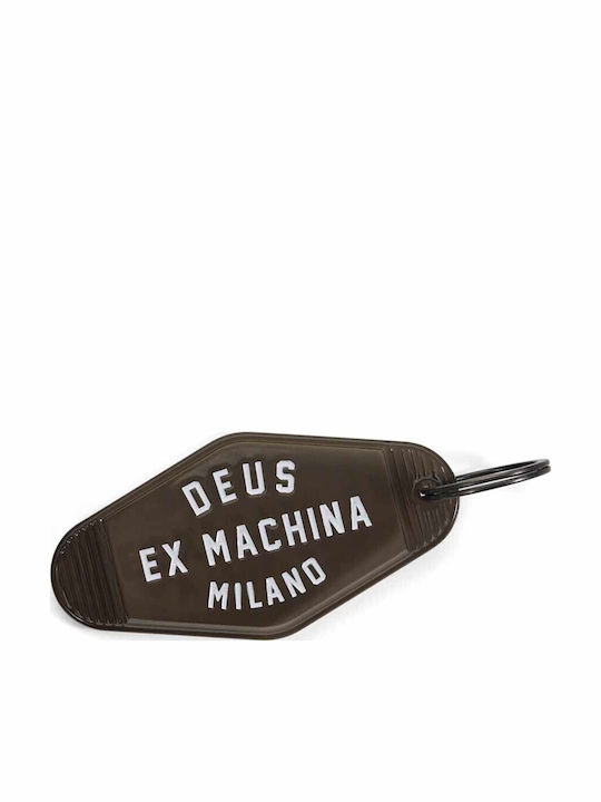 Deus Ex Machina Milano Key Tag Μπρελόκ Μαύρο Dmf257361f