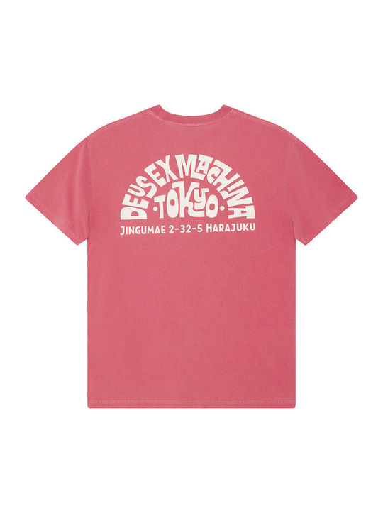 TOKYO ADDRESS TEE ΜΠΛΟΥΖΑ - Melon Red