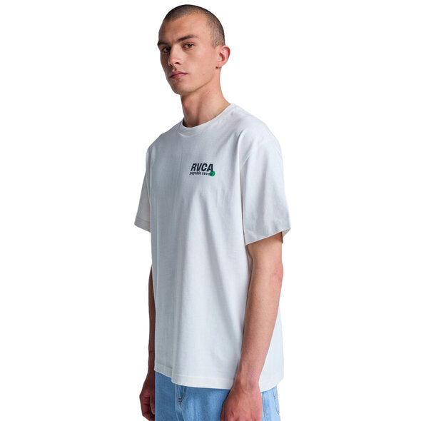 RVCA The Fool SS Tee Μπλούζα Ανδρικό Antique White
