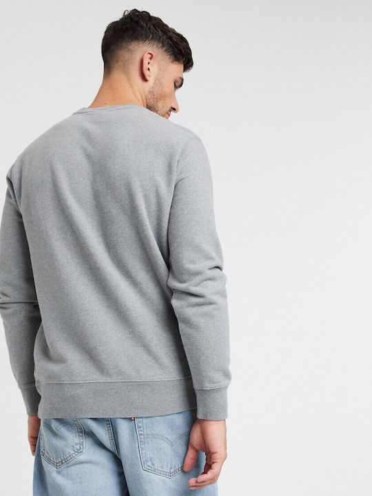 Levi's Original HM Φούτερ Κρου Νεκ Γκρι Ανδρικό | Karakas Stores