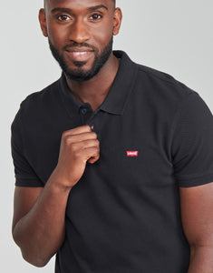Levi's Polo Μπλούζα Κοντομάνικη Black