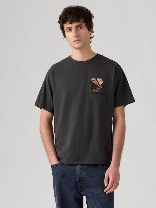 VINTAGE FIT GRAPHIC TEE BLACKS