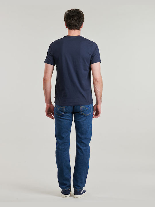 Levi's Crewneck T-shirt Navy Μπλε
