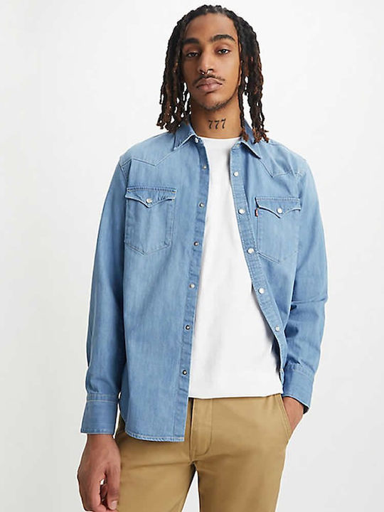 Levi's BARSTOW WESTERN STANDARD Ανδρικό Πουκάμισο με Κανονική Γραμμή Μακρυμάνικo