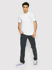 Levi's Polo Μπλούζα Κοντομάνικη Λευκή