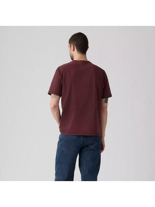 RED TAB VINTAGE TEE REDS - RED TAB VINTAGE TEE GARMENT DYE VINEYARD WINE