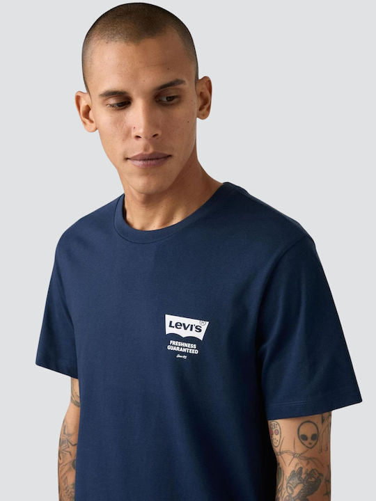 Graphic Crewneck Tee Blues