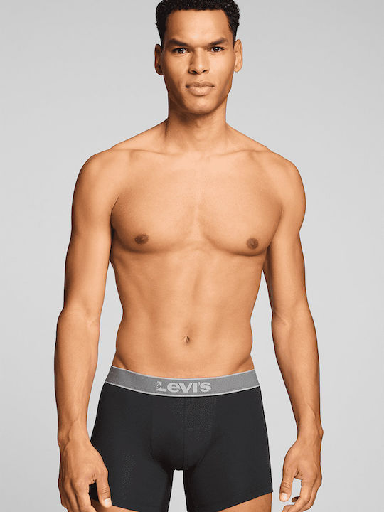 Levi's Twill WB Boxer Brief 2-Pack Μαύρο
