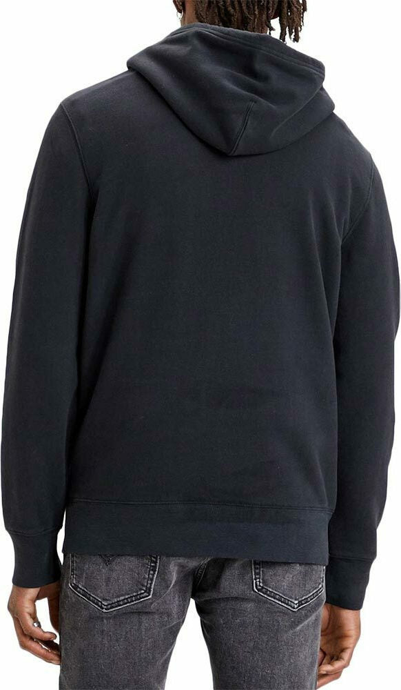 Levi's New Original Φούτερ Fleece με Κουκούλα Μαύρο