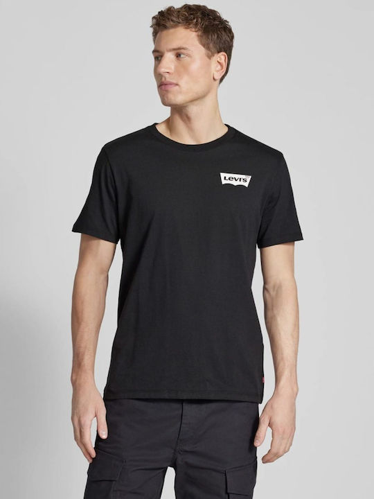 Levi's Μπλούζα Κοντομάνικη ΜΑΥΡΗ