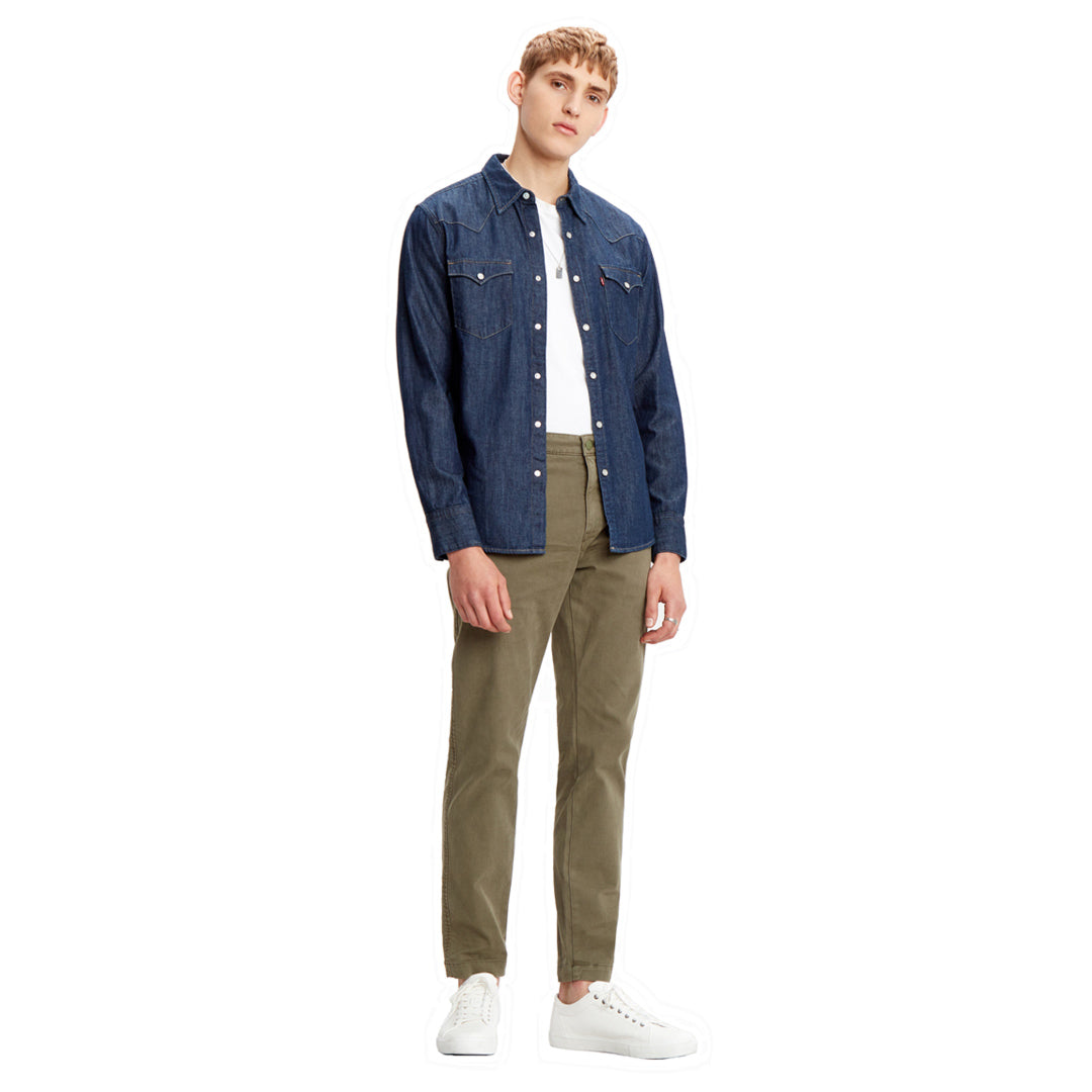 Πουκάμισο Barstow Western Standard 85744-0000 Σκούρο μπλε Standard Fit