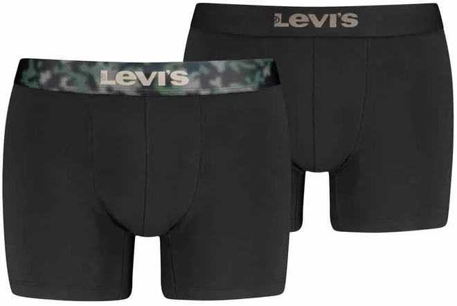 Levi's Motion Camo WB Boxer Brief Black/Green
