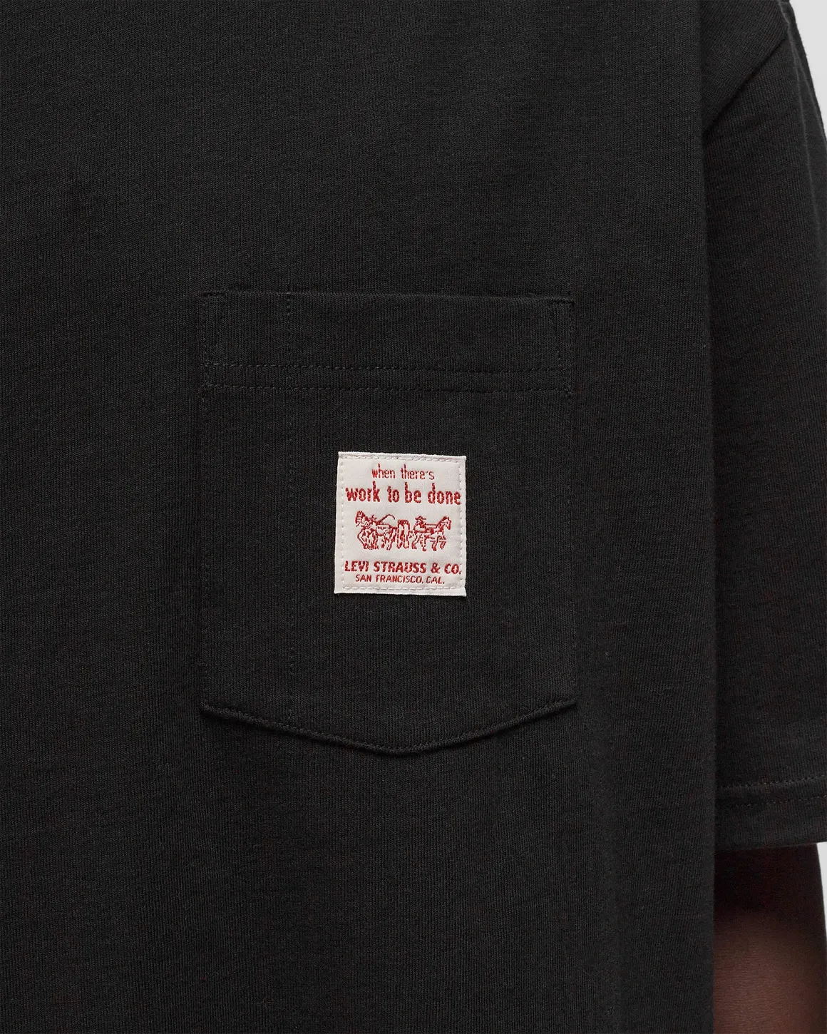 SS WORKWEAR TEE BLACKS