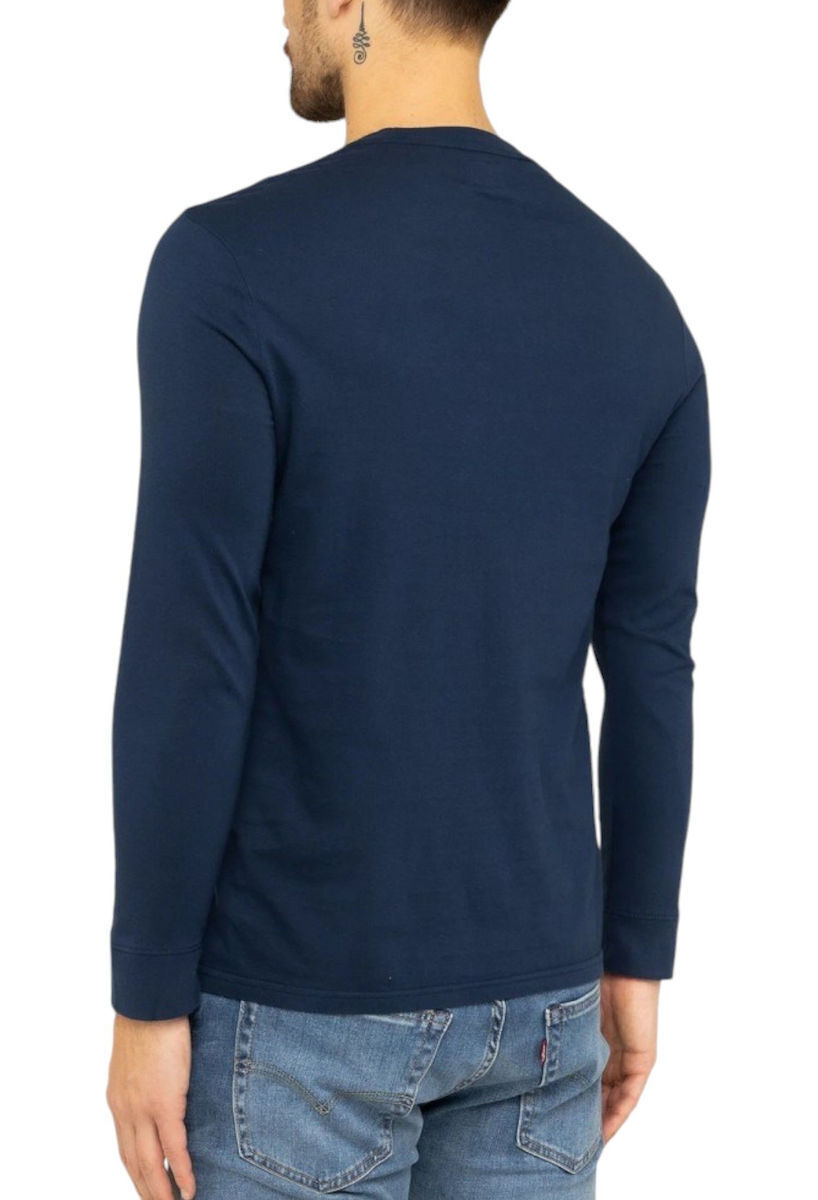 LS ORIGINAL HM TEE BLUES - LS COTTON PLUS PATCH