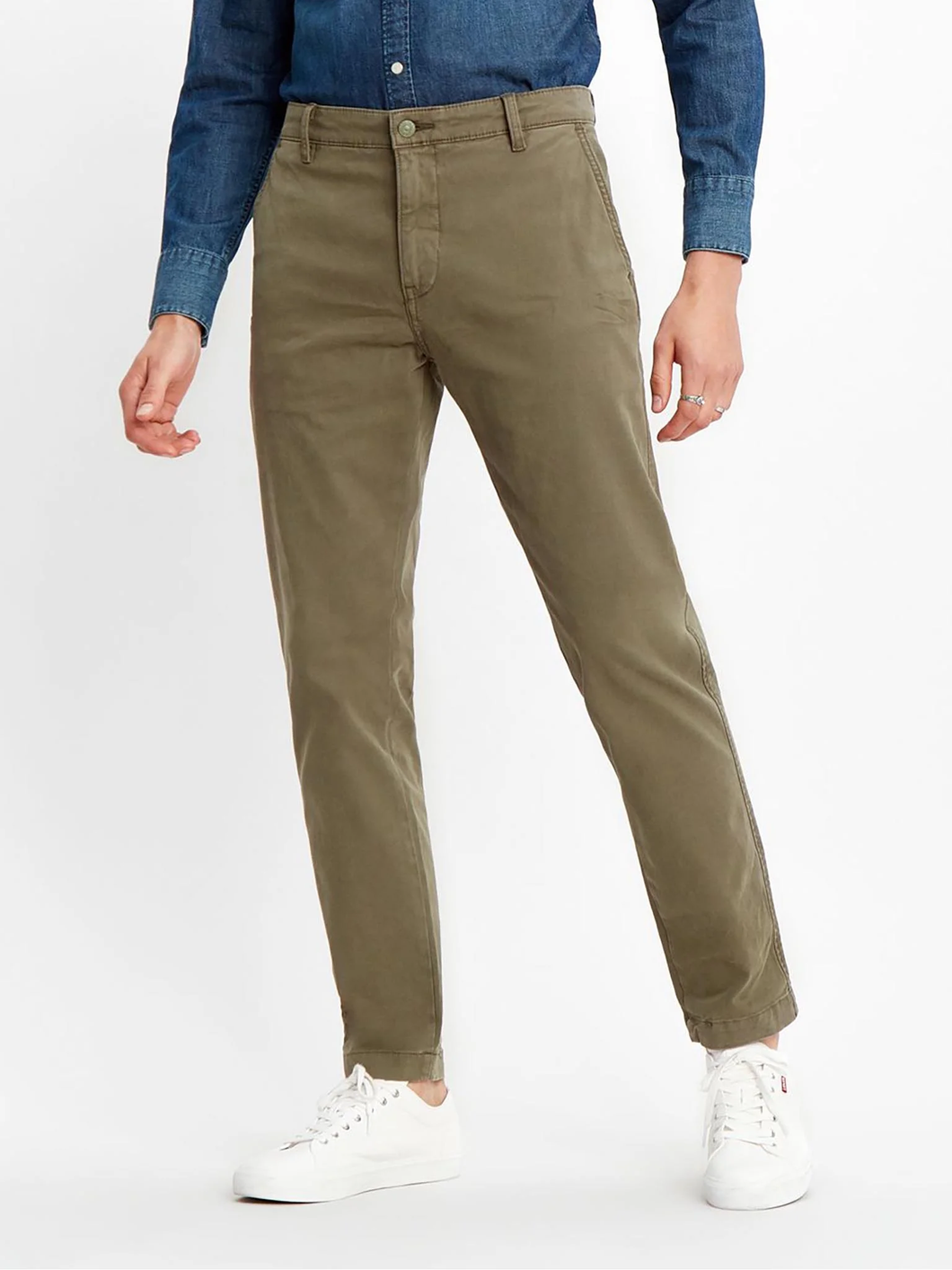 Παντελόνι chino XX Chino 17199-0001 khaki Slim Tapered Fit