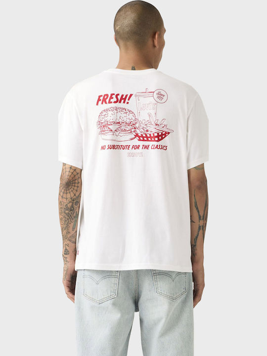 Ss Relaxed Fit Tee Whites