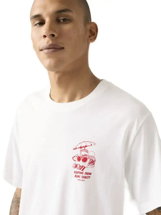 LEVI'S LOGO RELAXED FIT T-SHIRT MEN LEVI'S ΚΟΚΚΙΝΟ- ΛΕΥΚΟ (16143-2462)