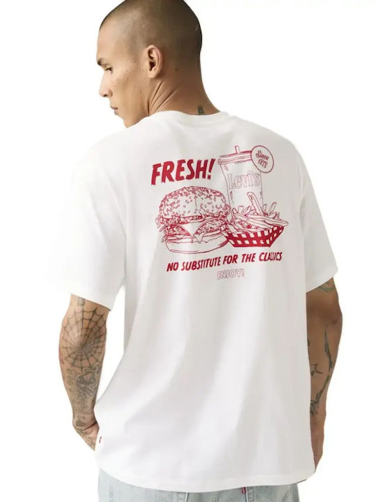 Ss Relaxed Fit Tee Whites