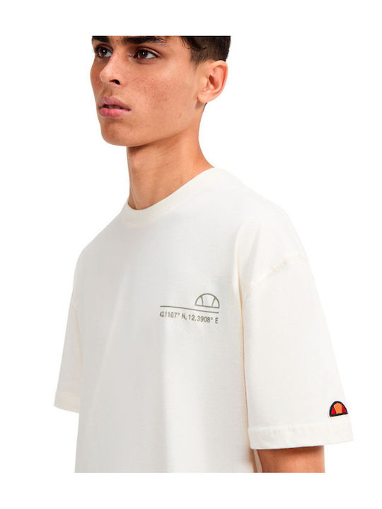 Ellesse parete tee t-shirt Μπλούζα oversize Off White SHZ21857-904