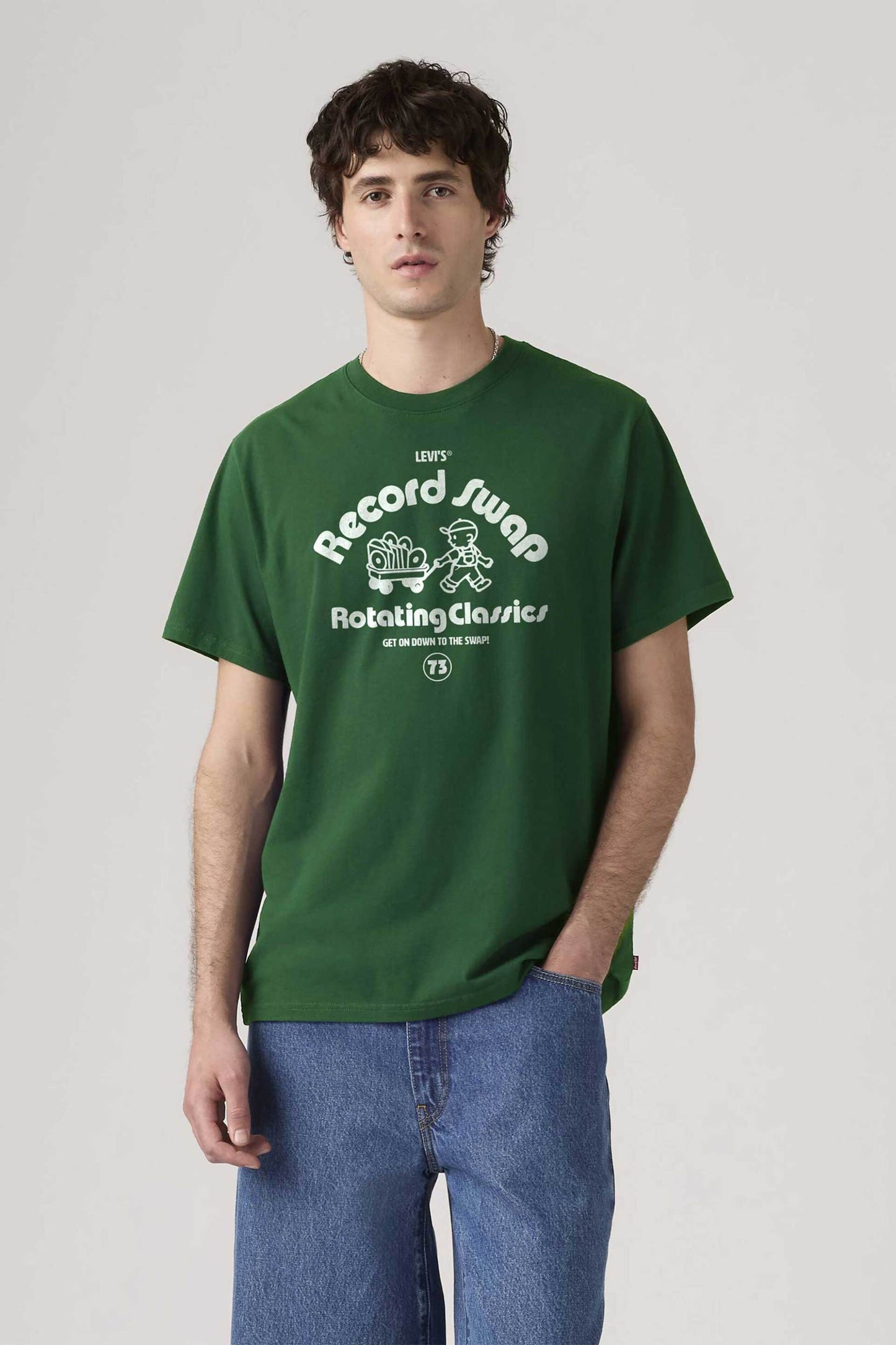 Ss Relaxed Fit Tee Greens