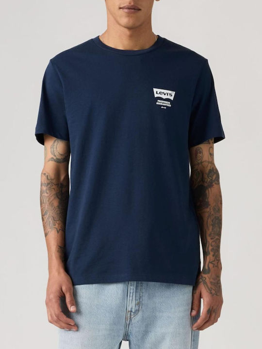Graphic Crewneck Tee Blues