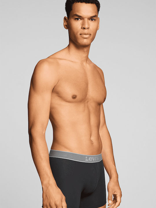 Levi's Twill WB Boxer Brief 2-Pack Μαύρο