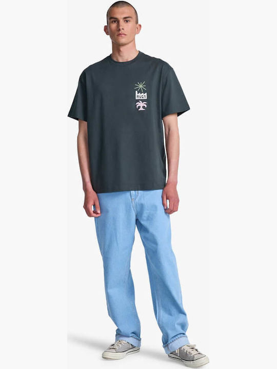 RVCA Mirage SS Μπλούζα Ανδρικό Pirate Black