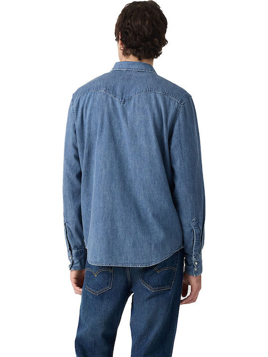 BARSTOW WESTERN STANDARD MED INDIGO - WORN IN - BARSTOW WESTERN STANDARD RUSTIC ROOT HILLS WORN-IN