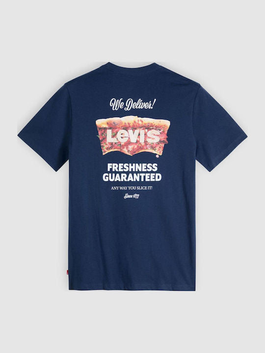 Graphic Crewneck Tee Blues