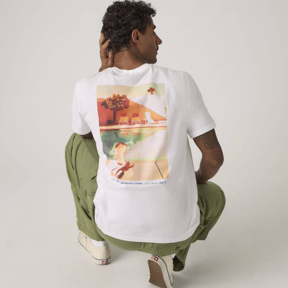 Ss Relaxed Fit Tee Whites