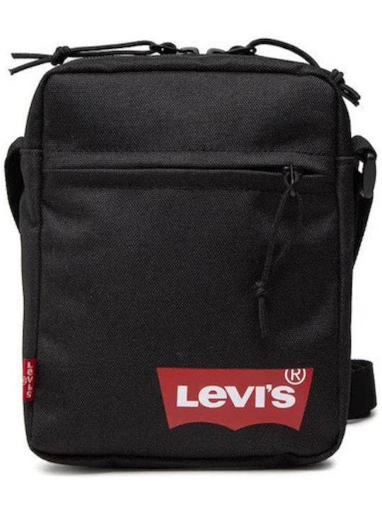 Ανδρική Τσάντα Ώμου / Χιαστί Μαύρη