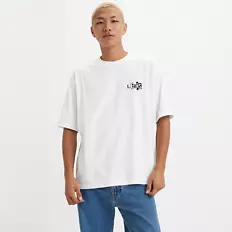 Levi's Μπλούζα Κοντομάνικη Λευκή